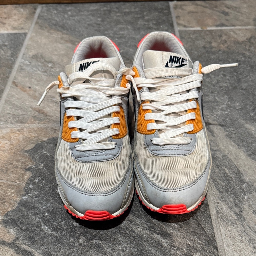 Nike Air Sneakers with Orange, Pink and White